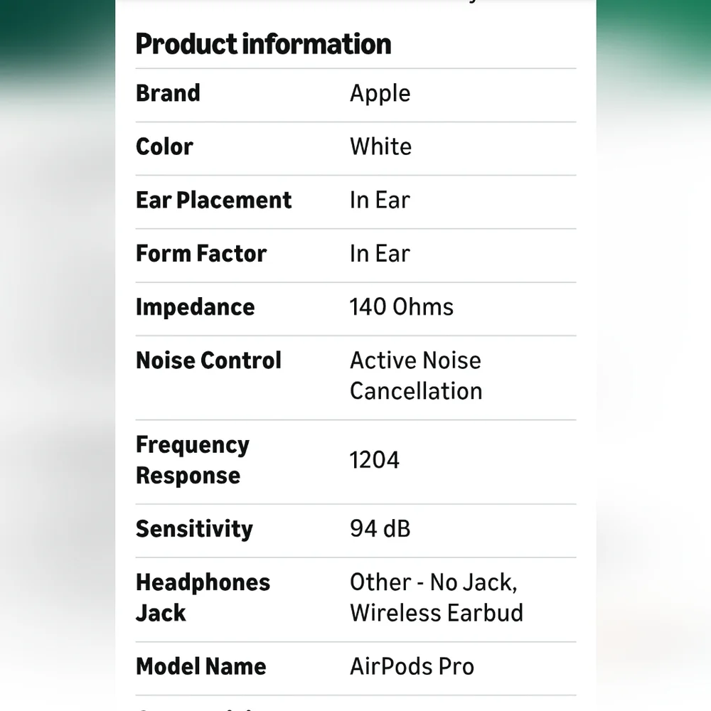 Apple Airpods Pro NWOB White New Noise Cancelling Earbuds Bluetooth